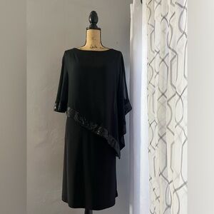 R&M Richards Woman Black Dress Size 14W